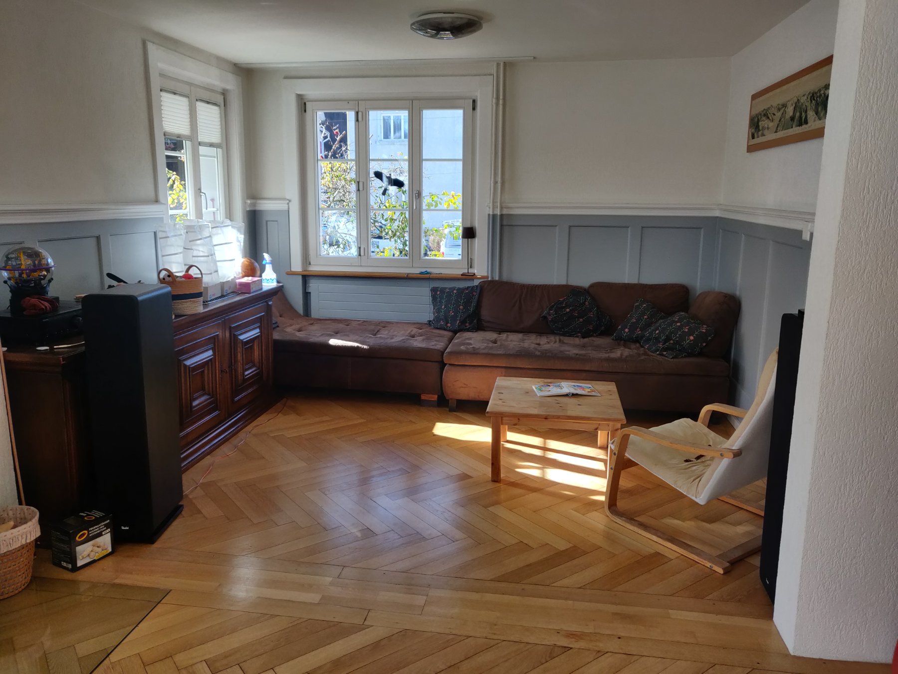 Sofas: Sofa braun, gratis – D'occasion à Interlaken par niviuk143 3