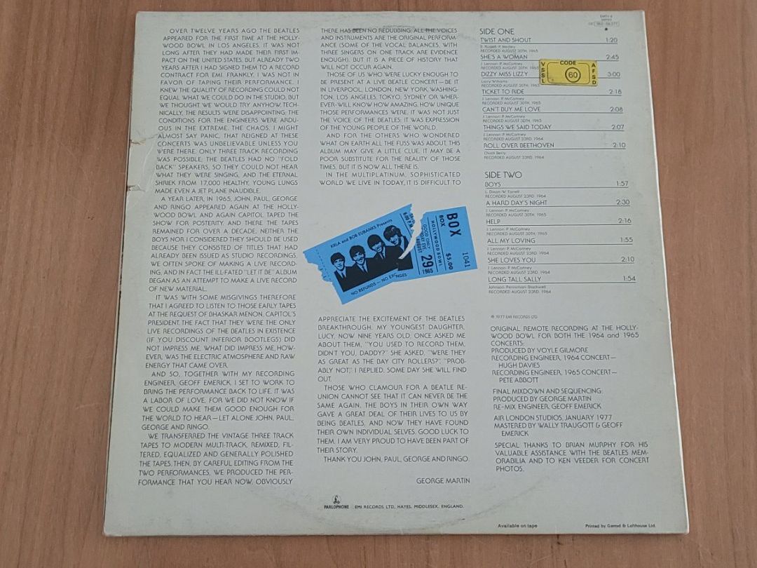 Vinyles: LP  The Beatles – D'occasion à Martigny par MZ-67 2