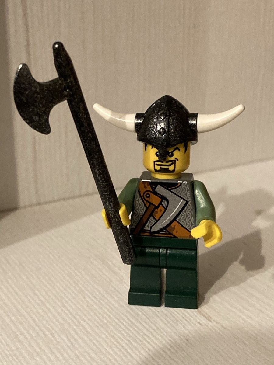 Lego Giocattoli: LEGO Viking Warrior mit Goatee Minifigur – Usato da Schafisheim venduto da mic_79dx