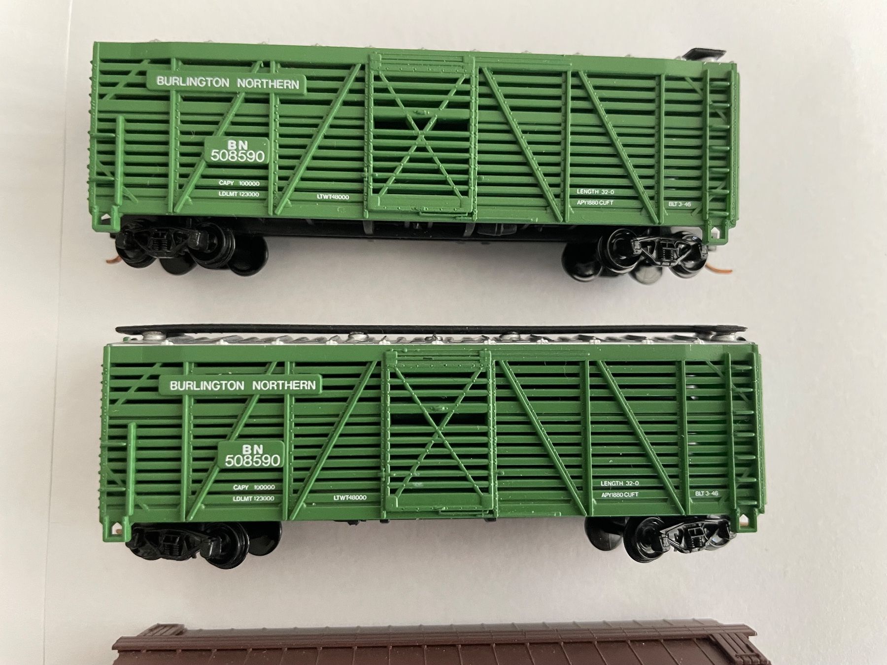 Modellini di ferrovie: Spur N 3 Güterwagen – Usato da Rorschach venduto da Karotten 1