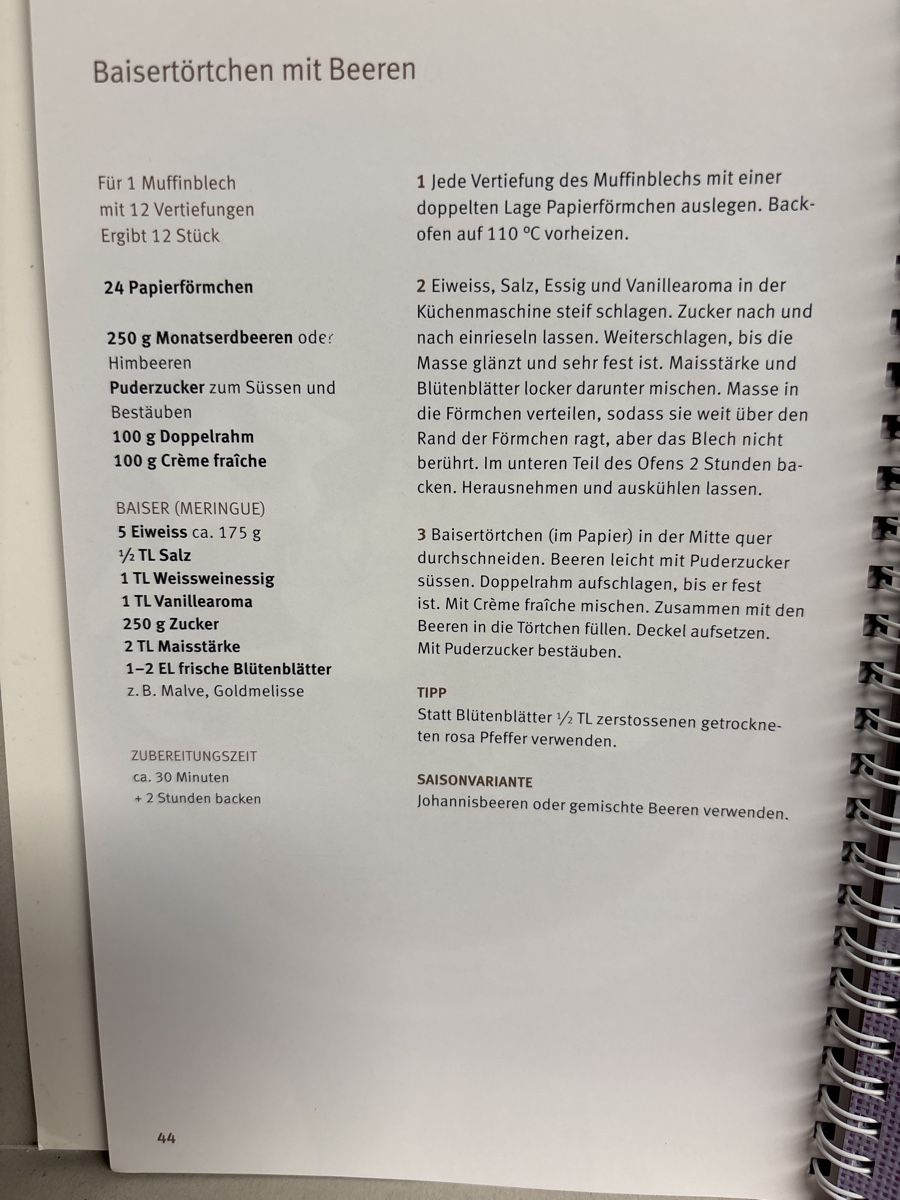 Libri: Saisonküche Kochbuch, "Desserts" – Usato da Vordemwald venduto da Youko 2