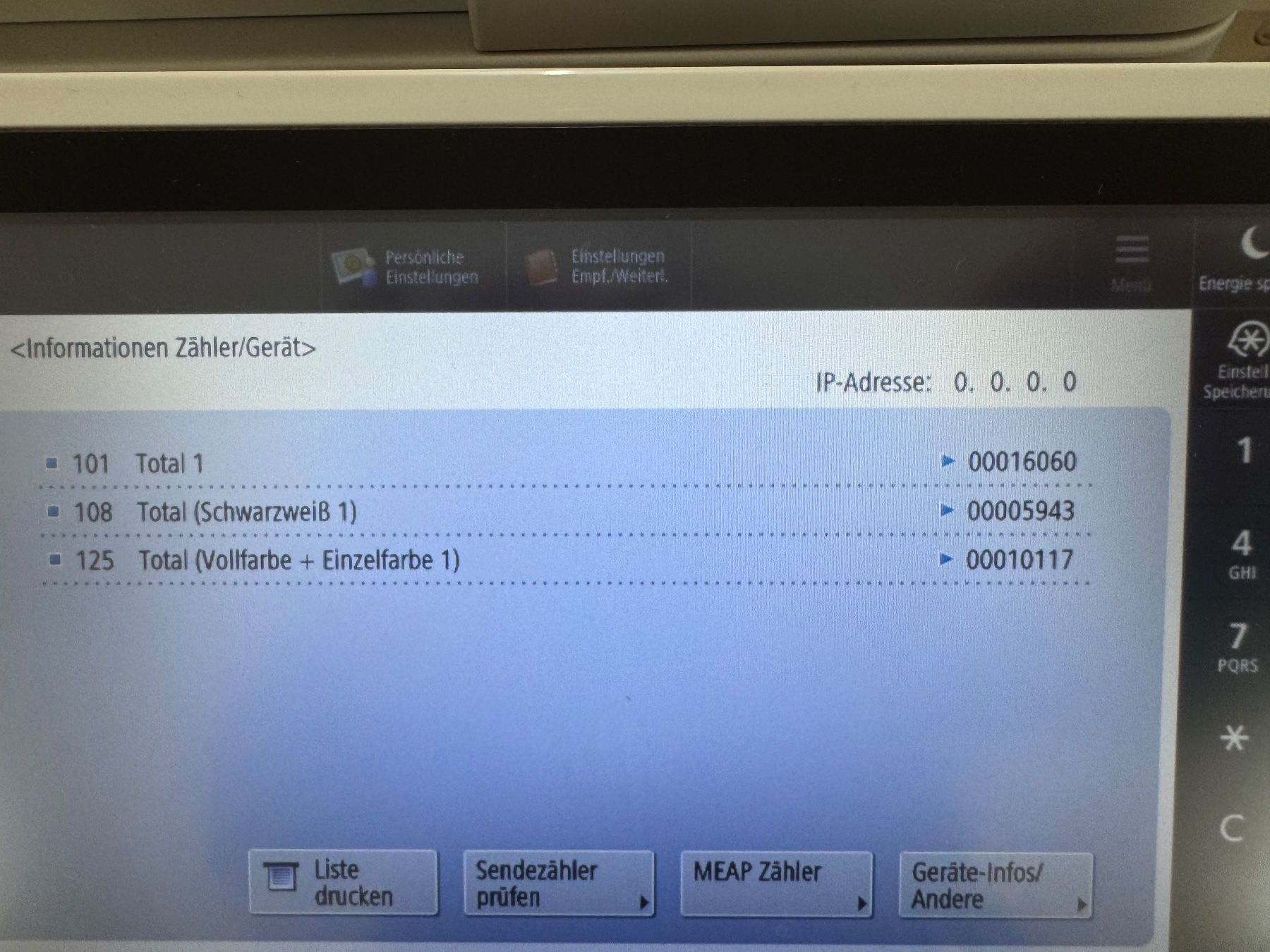 Canon Stampanti: Canon imageRUNNER ADVANCE DX C257i – Usato da Dottikon venduto da kopexport 1