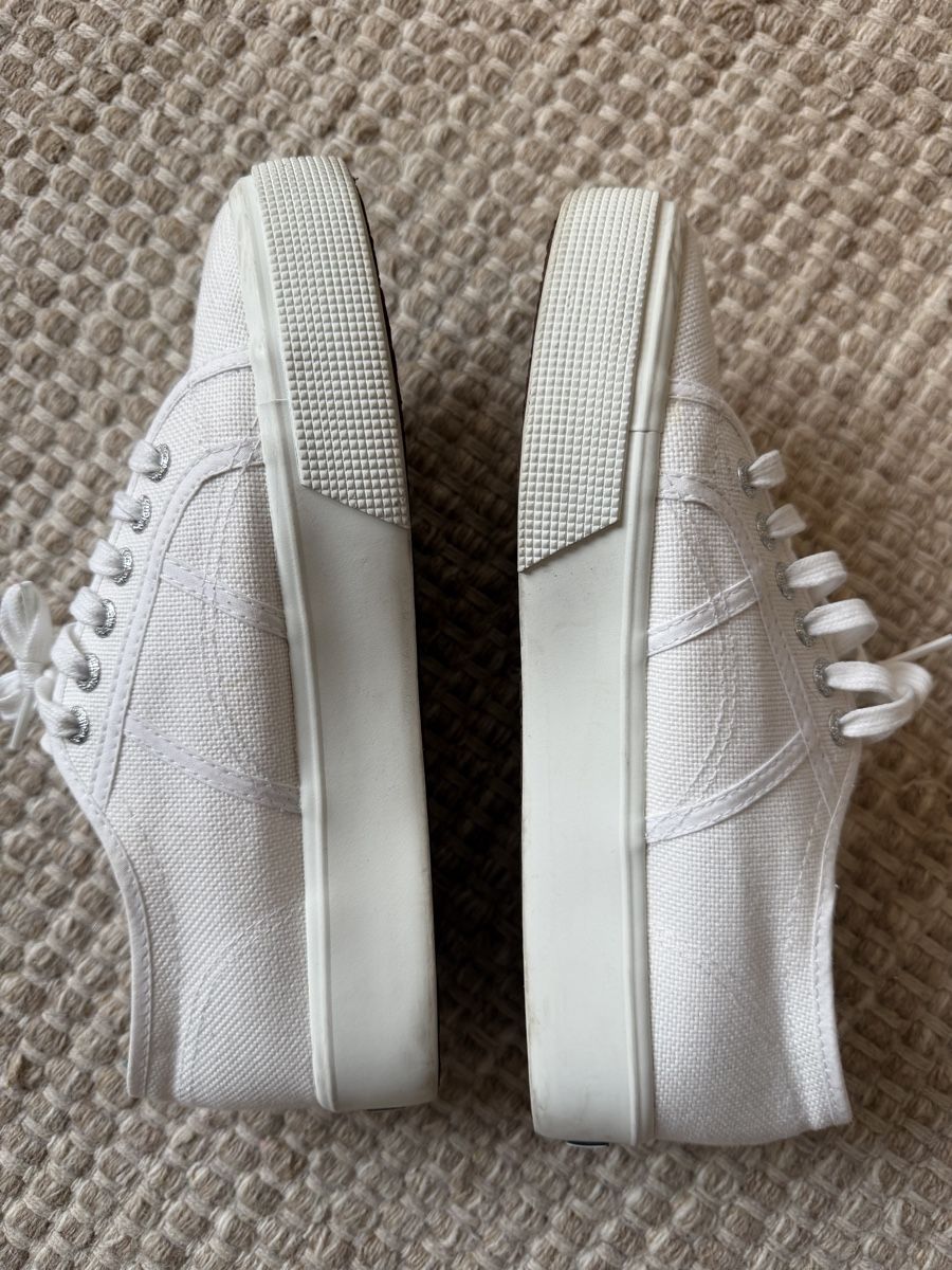 Superga Scarpe da donna: Superga white sneakers size 39,5 – Usato da Steinhausen venduto da phocea10 3