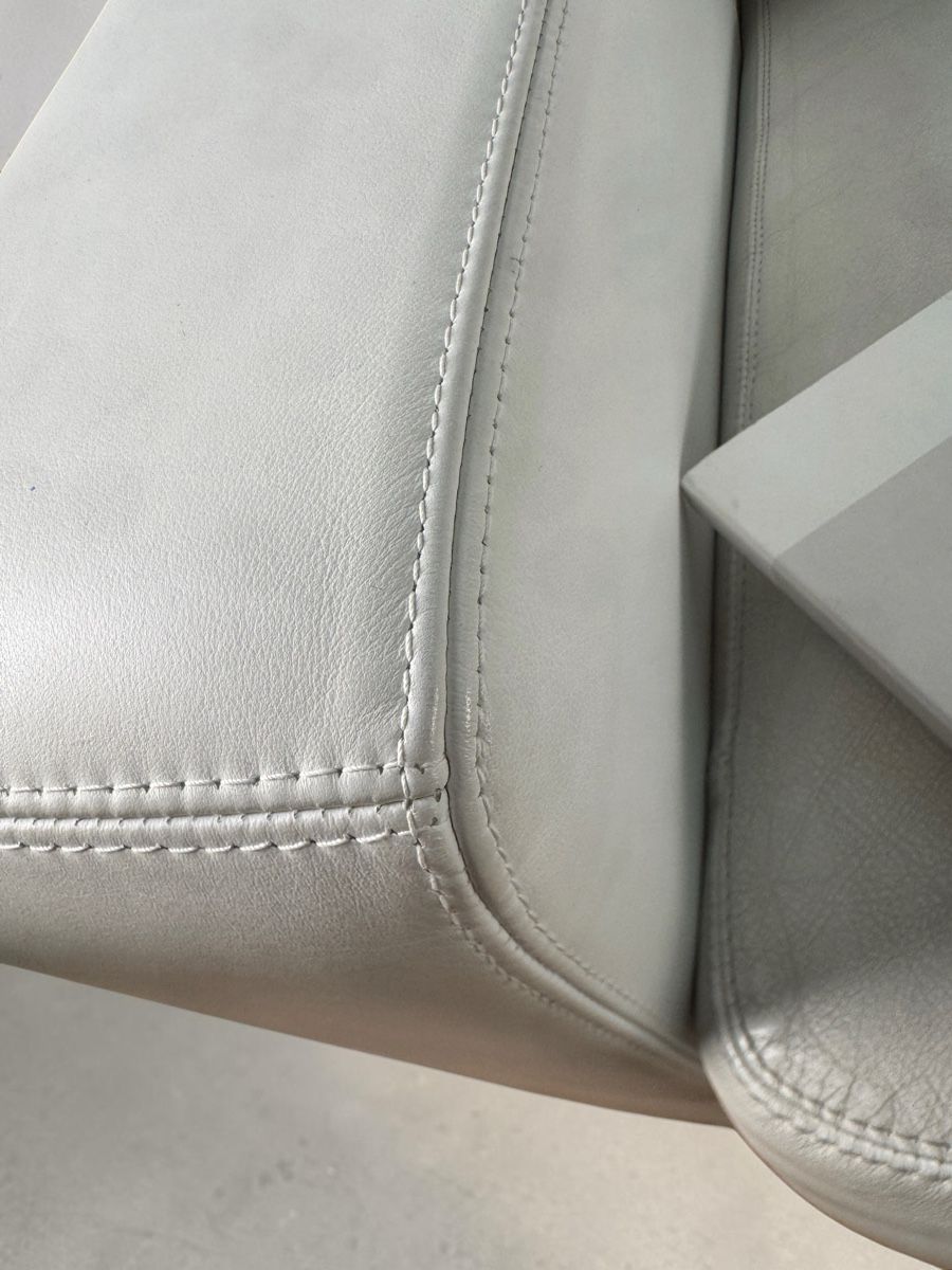 Sofas: COR Germany 3-Sitzer-Sofa, echtes Nappaleder, cremeweiß – Gebraucht aus Bachenbülach von Sofalab.swiss 4