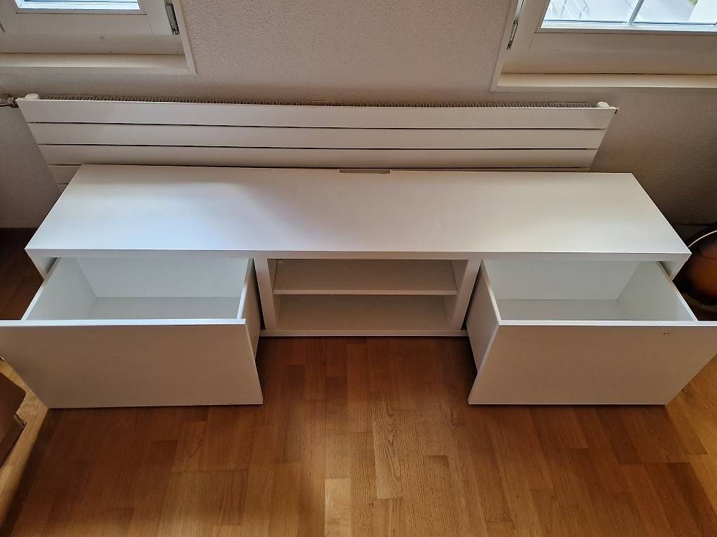 TV Möbel: Sideboard/Lowboard, weiss – Gebraucht aus Krattigen von hon_crz2 1
