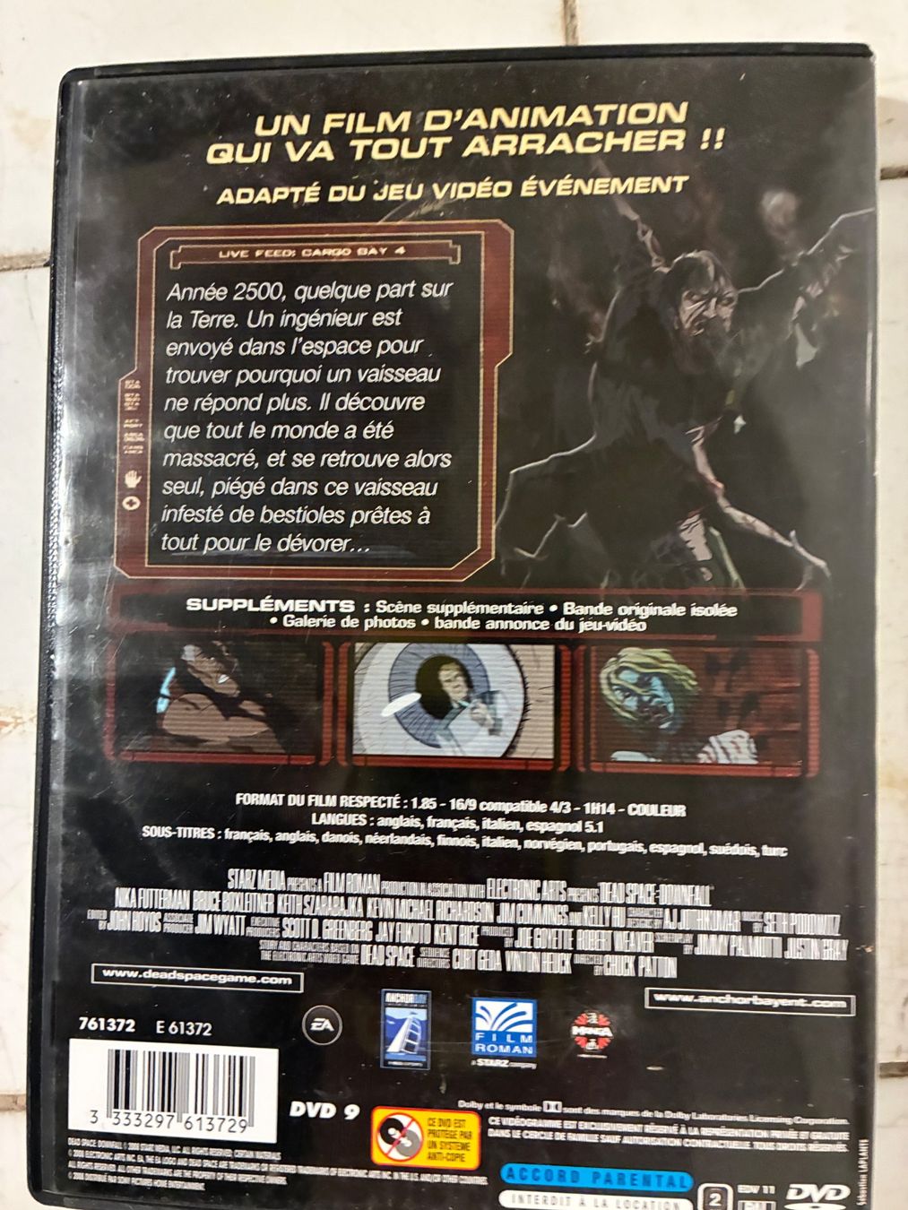 Tutti i DVDs: Dead Space : Downfall (2008, Animé, Animation, DVD) – Usato da Vevey venduto da zecollector 1