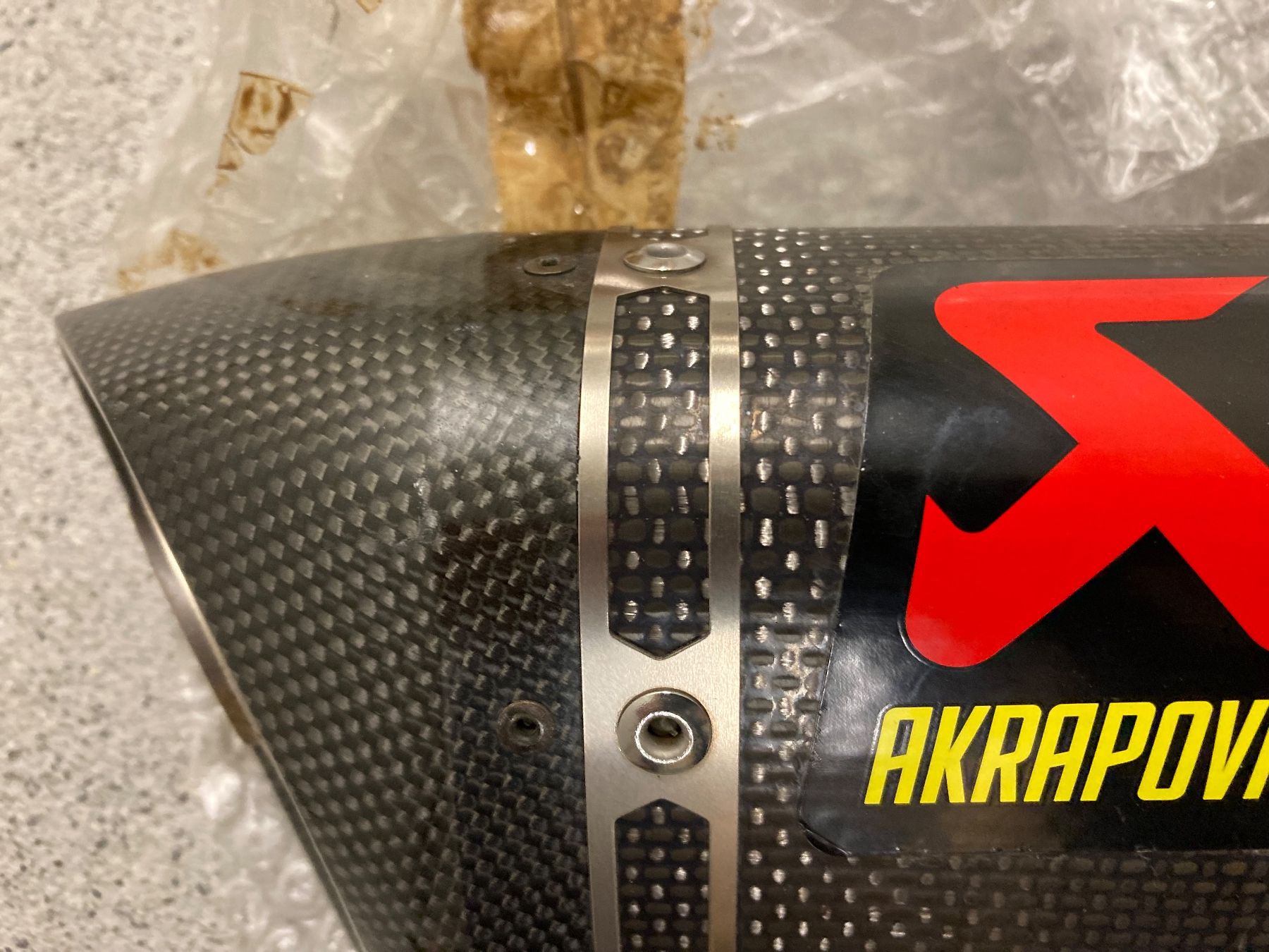 Sistemi di scarico: Akrapovic Auspuff Slip-on 2017 KTM Duke 390 – Usato da Baar venduto da LeoBLY 5
