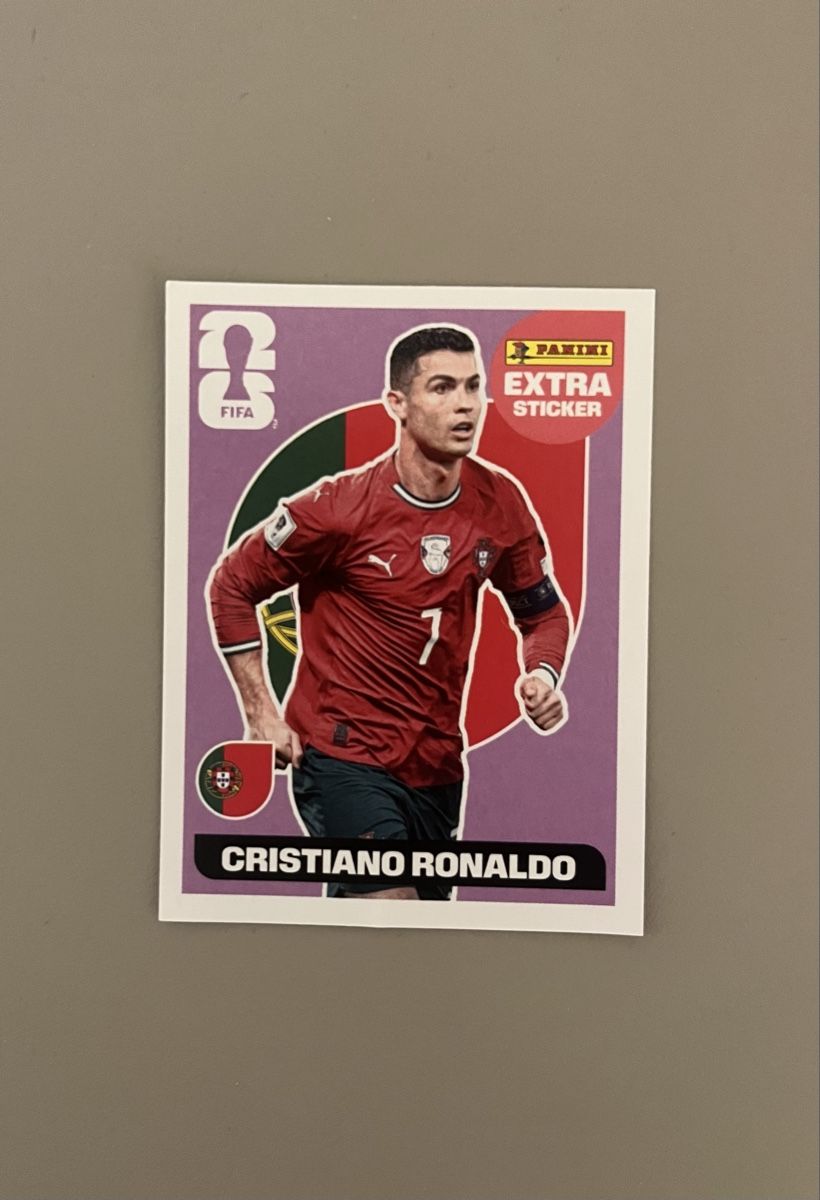 Panini Carte collezionabili: Panini WM 2026 Ronaldo Extra Sticker – Nuovo (secondo la descrizione) da Chur venduto da David_GR_