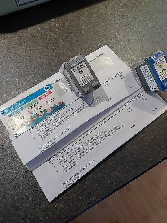 Cartucce per stampanti & toner: Cartouches pour HP – Usato da Soyhières venduto da 5jm_5czl 3