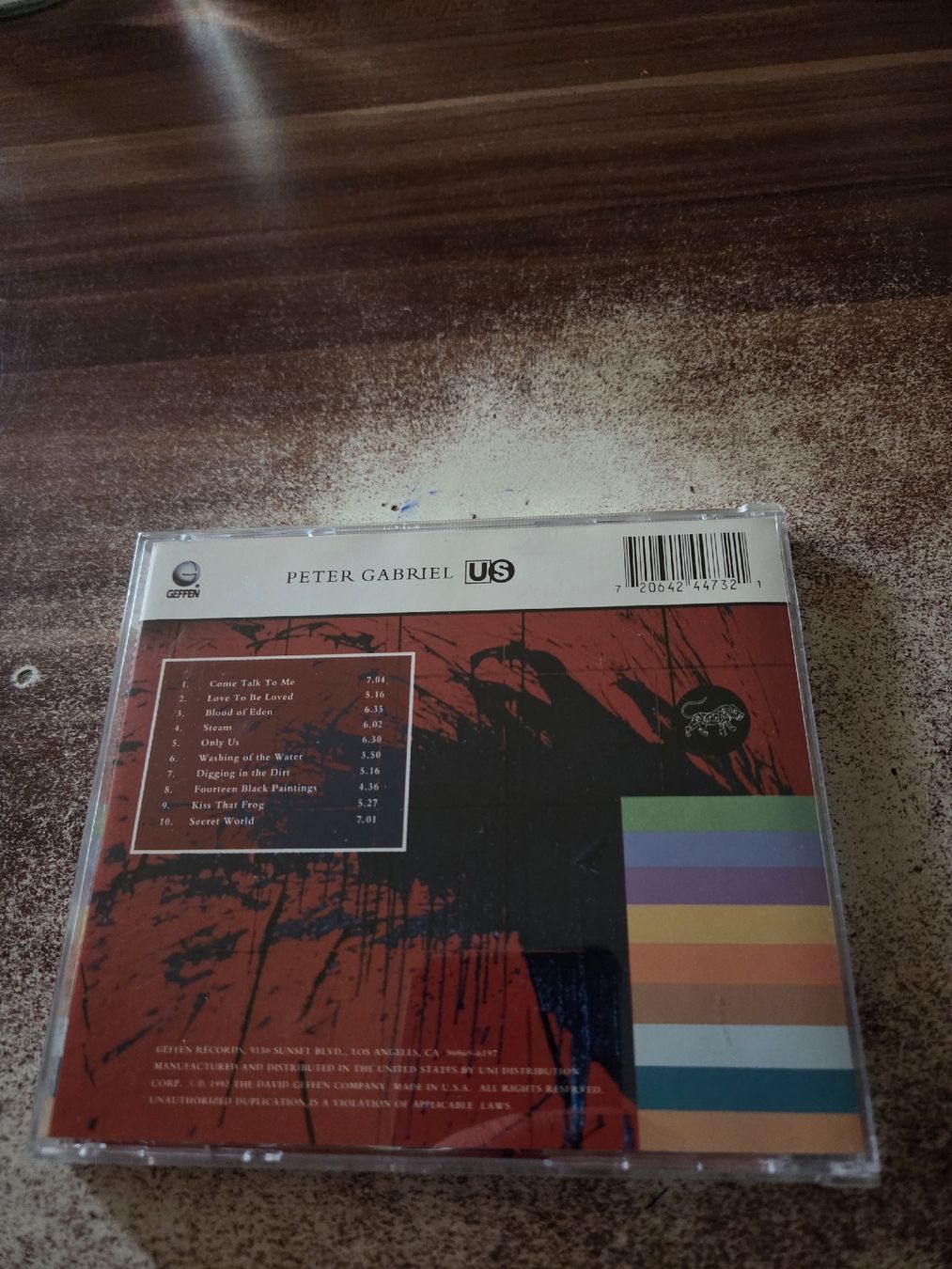 CDs: Peter Gabriel - Us – Gebraucht aus Wattenwil von Mage66 1