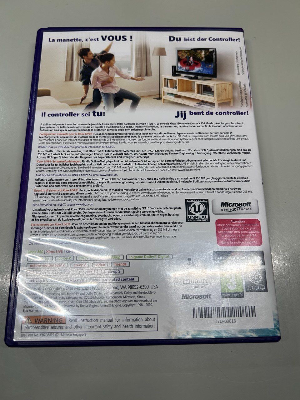 Microsoft Giochi: Kinect Adventures! per Xbox 360 – Usato da Giubiasco venduto da LorisVale 2