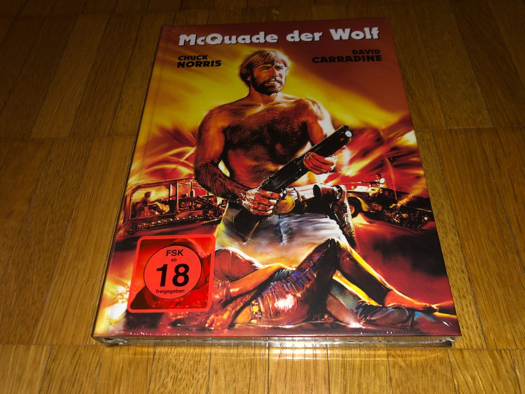 Tutti i DVDs: McQuade, der Wolf - MEDIABOOK - B - UNCUT – Nuovo e nell'imballaggio originale da Basel venduto da havsok