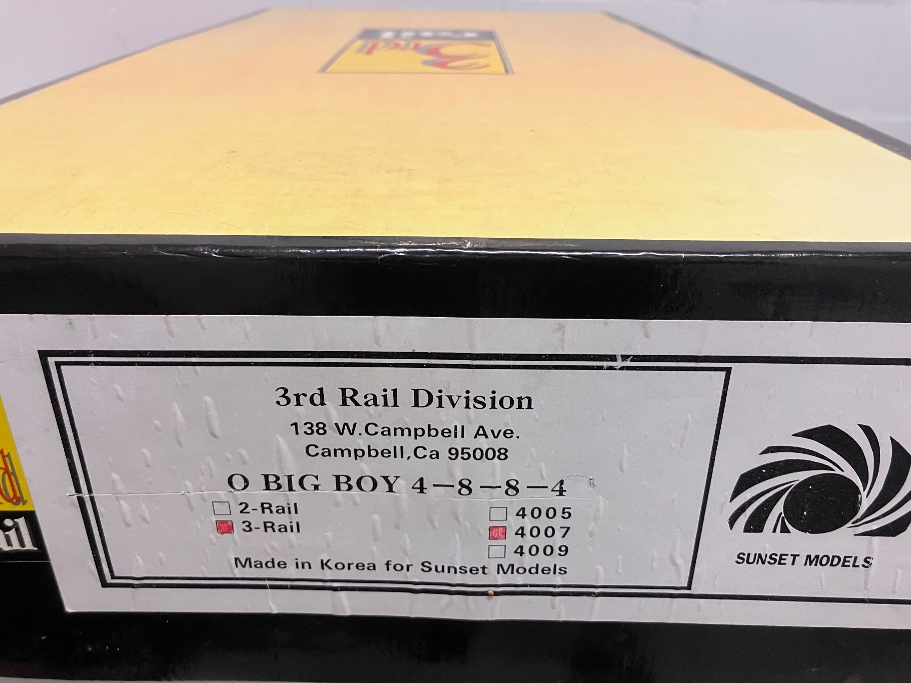 Modellini di ferrovie: Spur 0 Big Boy 4007, Sunset Models 3rd Rail – Usato da Nottwil venduto da Gonahr 8