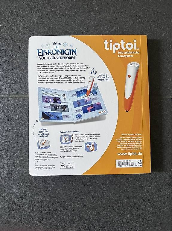 Libri: Tip Toi Eiskönigin (Buch) – Usato da Thun venduto da cucciola83 1