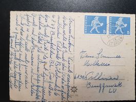 Ostern Post Karte - 1965 Stempel St. Gallen Willisau