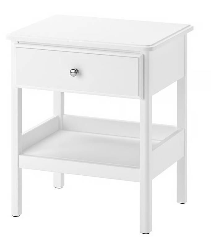 Nachttische: IKEA TYSSEDAL Ablagetisch weiss – Gebraucht aus Winterthur von cni_2m88 2