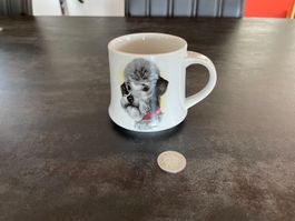 Tasse Caniche en Porcelaine Langenthal