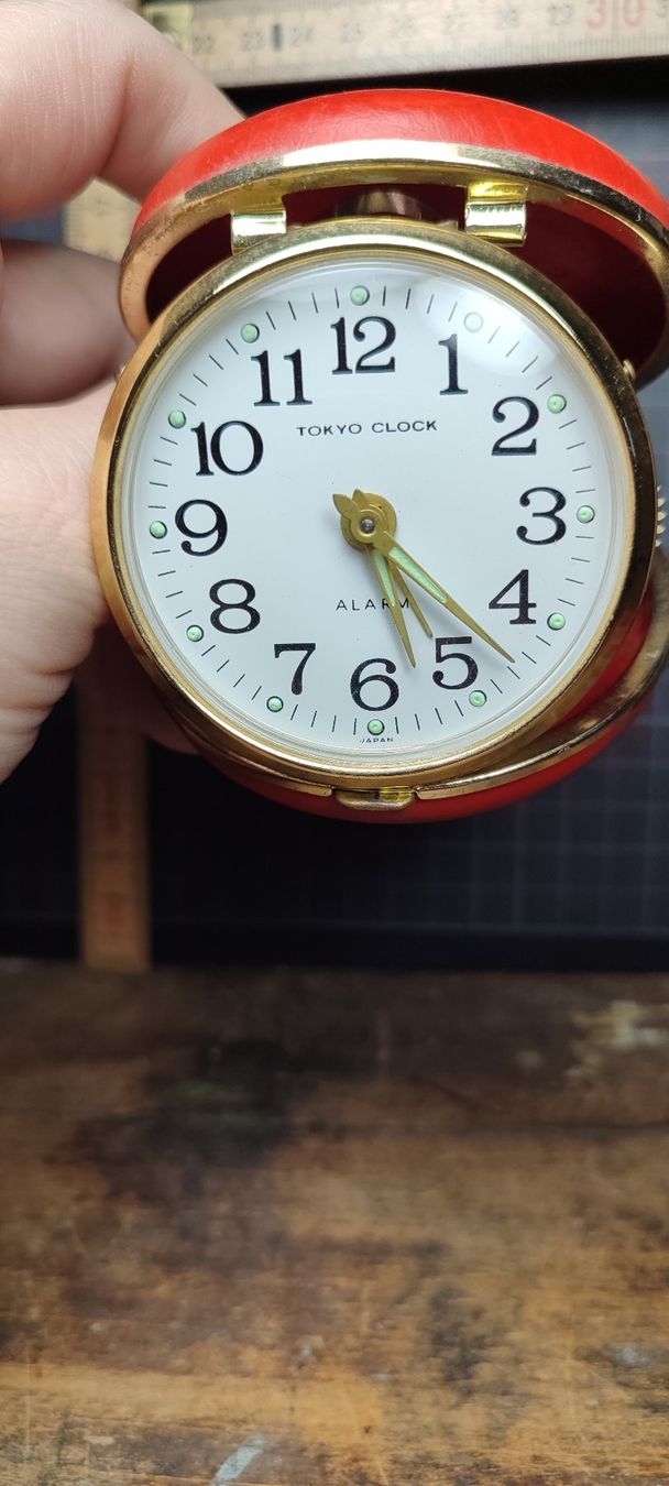 Sveglie: Wunderschöner Wecker Reisewecker Nr 5 TOKYO CLOCK JAPAN – Usato da Gelterkinden venduto da MYSTOREFORYOU4460 2