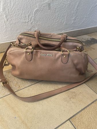 Miu Miu Vitello Bowling bag