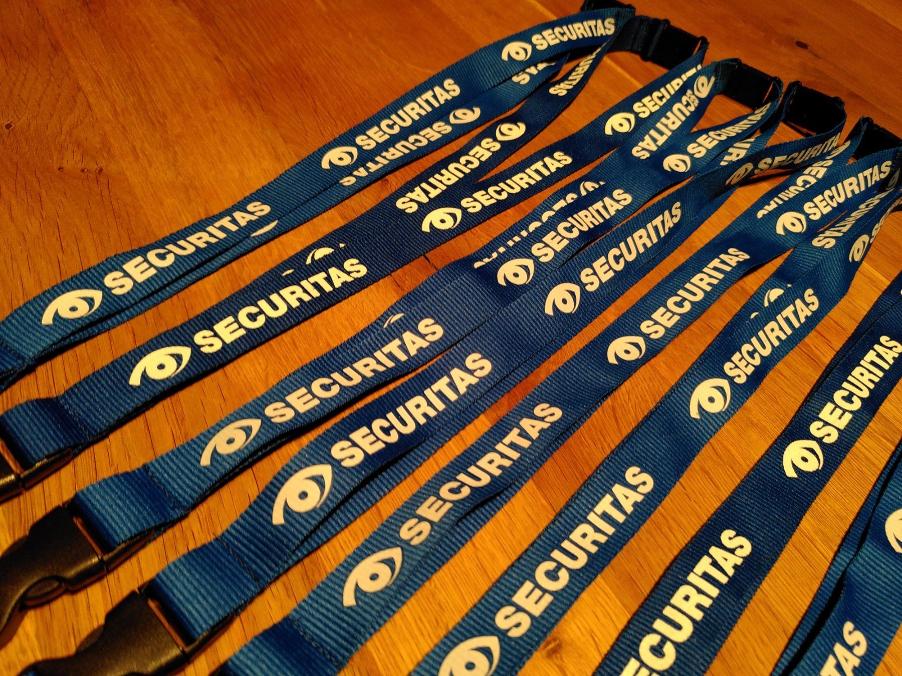 Portachiavi: 10x Securitas Lanyards / Schlüsselbänder – Nuovo (secondo la descrizione) da Zofingen venduto da Justice79 2
