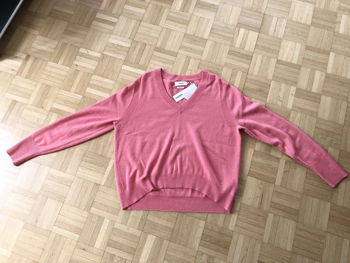 Maglioni & Felpe: Notshy Pullover 100% Kaschmir Farbe Watermelon S-L Neu – Nuovo e nell'imballaggio originale da Stäfa venduto da loveforeverlove 7