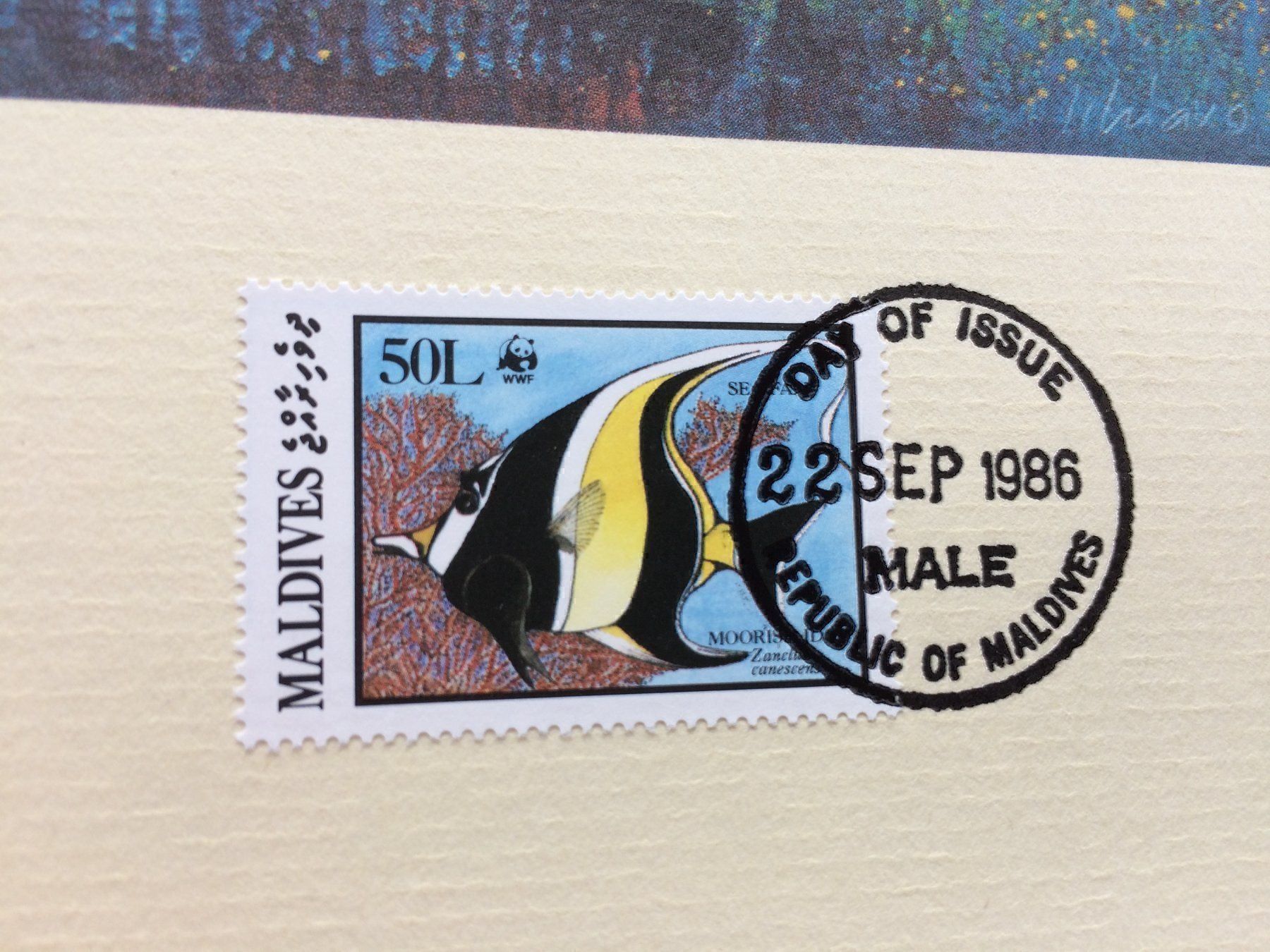 Tutti i francobolli: Briefmarke mit Karte WWF – Nuovo e nell'imballaggio originale da Rickenbach ZH venduto da Topas014 1