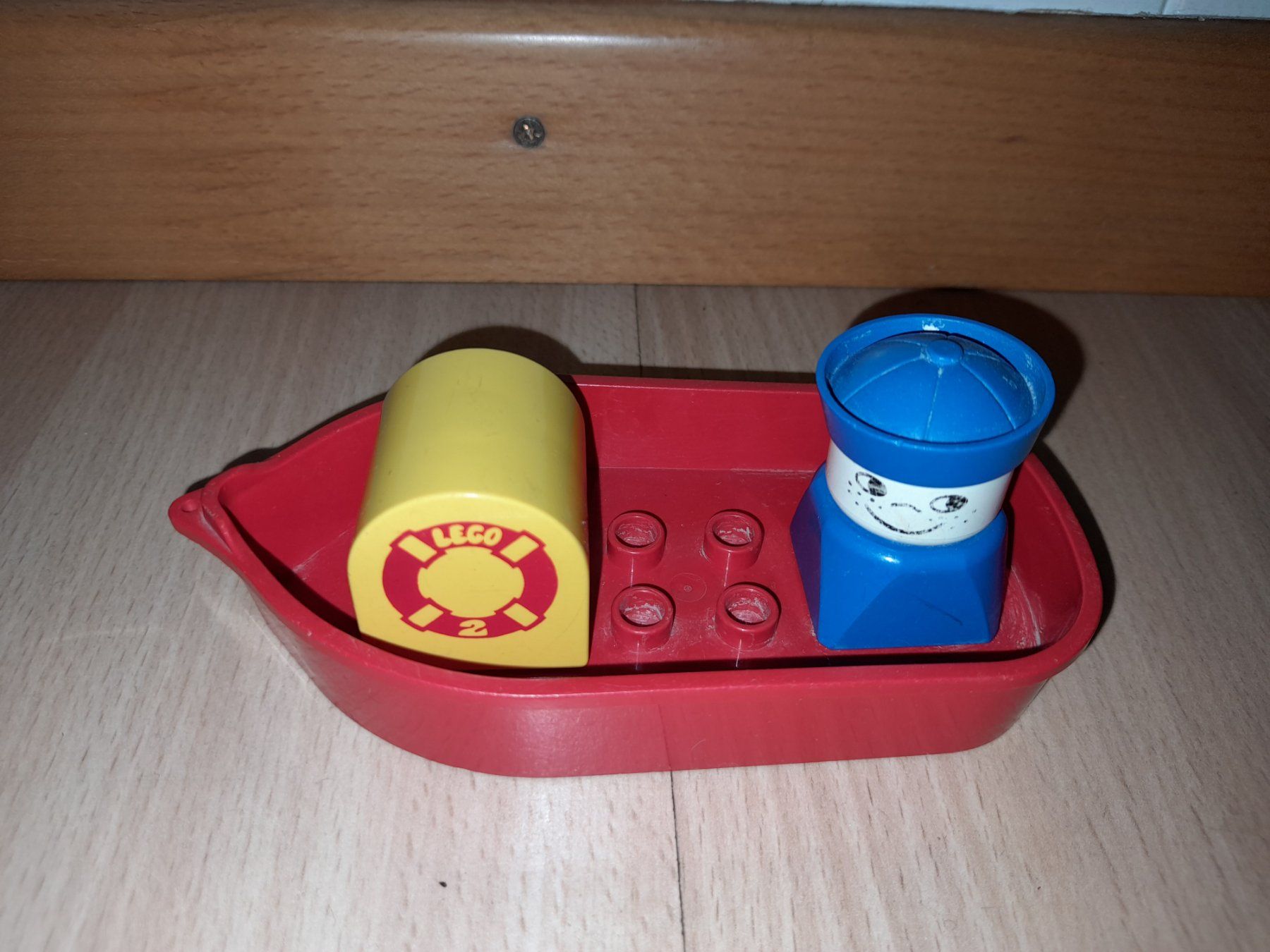 Lego Giocattoli: Lego Duplo Matrose mit Boot 534 Klassiker – Usato da Wittenbach venduto da Gugielmo 1