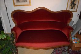 Sofa Louis Philippe IV originale von zirka 1790