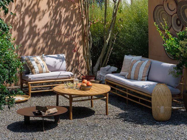 Tisch GartenLounge BambusHolz Kaufen auf Ricardo