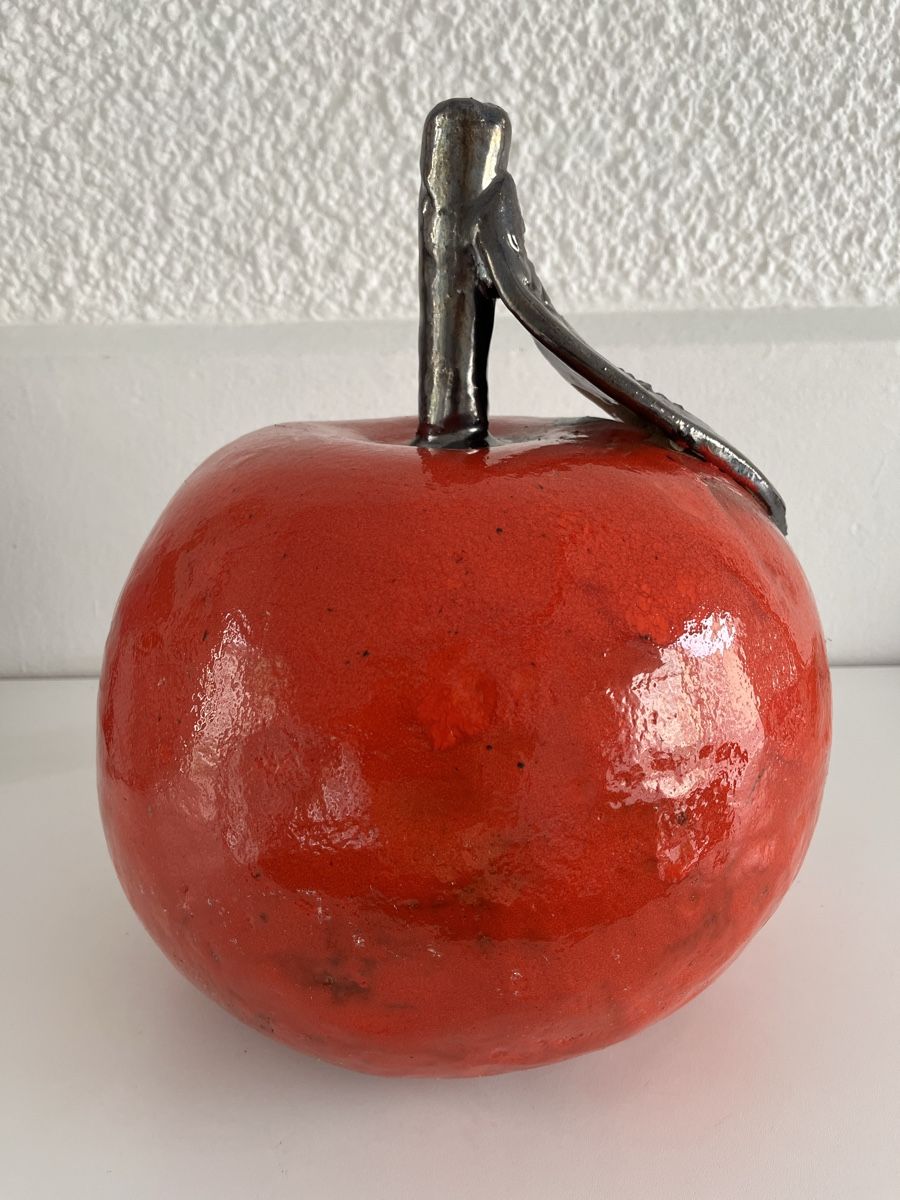 Skulpturen & Statuen: XXL Keramik Apfel / handgefertigt  – Gebraucht aus Wetzikon ZH von seli03 4