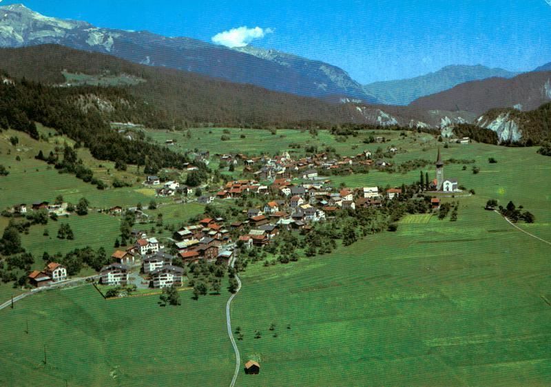 Cartoline postali: Flugaufnahme Sagogn GR – Antico da Ettingen venduto da Kartenplanet