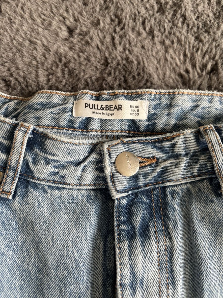 Pull&Bear Jeans: Pull&Bear Wide Leg Jeans - Light Blue - Size 40(EU) – Nuovo (secondo la descrizione) da Wichtrach venduto da Re_Fit 2