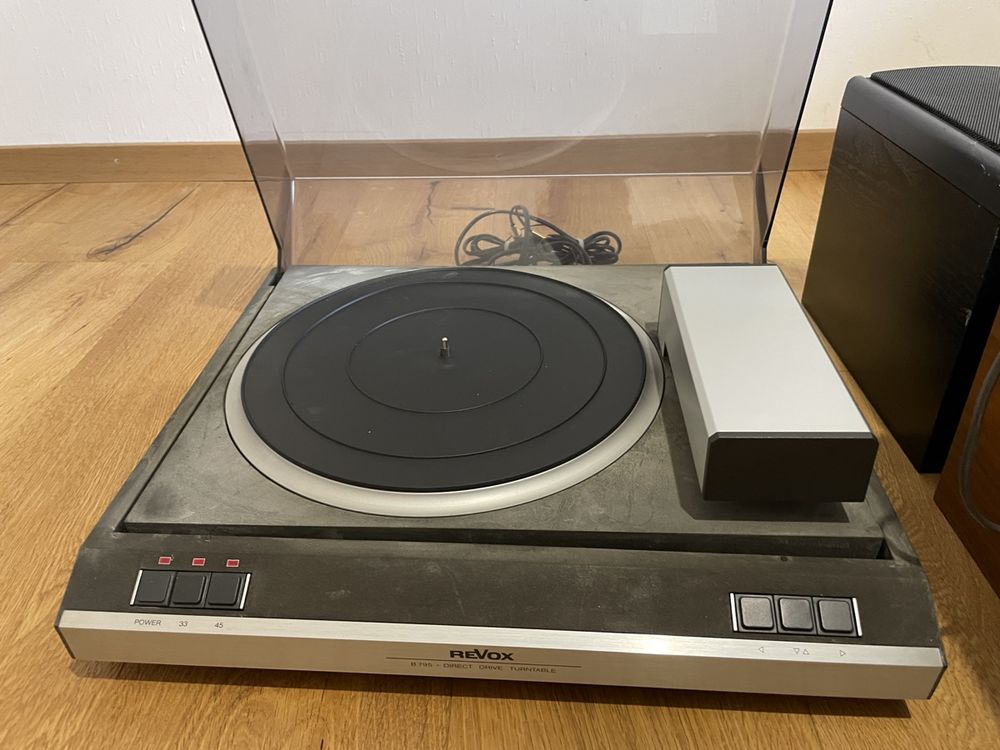 Revox / Sony: Set mit Plattenspieler CD Verstärker und Boxen (Gebraucht ...