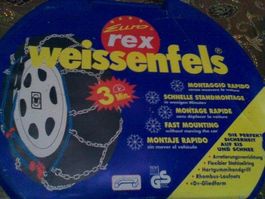 Neue Schneeketten der Marke WEISSENFELS