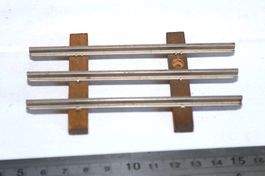 BUCO SPUR 0 SCHIENEN TEILE 10cm METALL