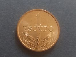 Pièce Portugal 1 Escudo 1979, UNC