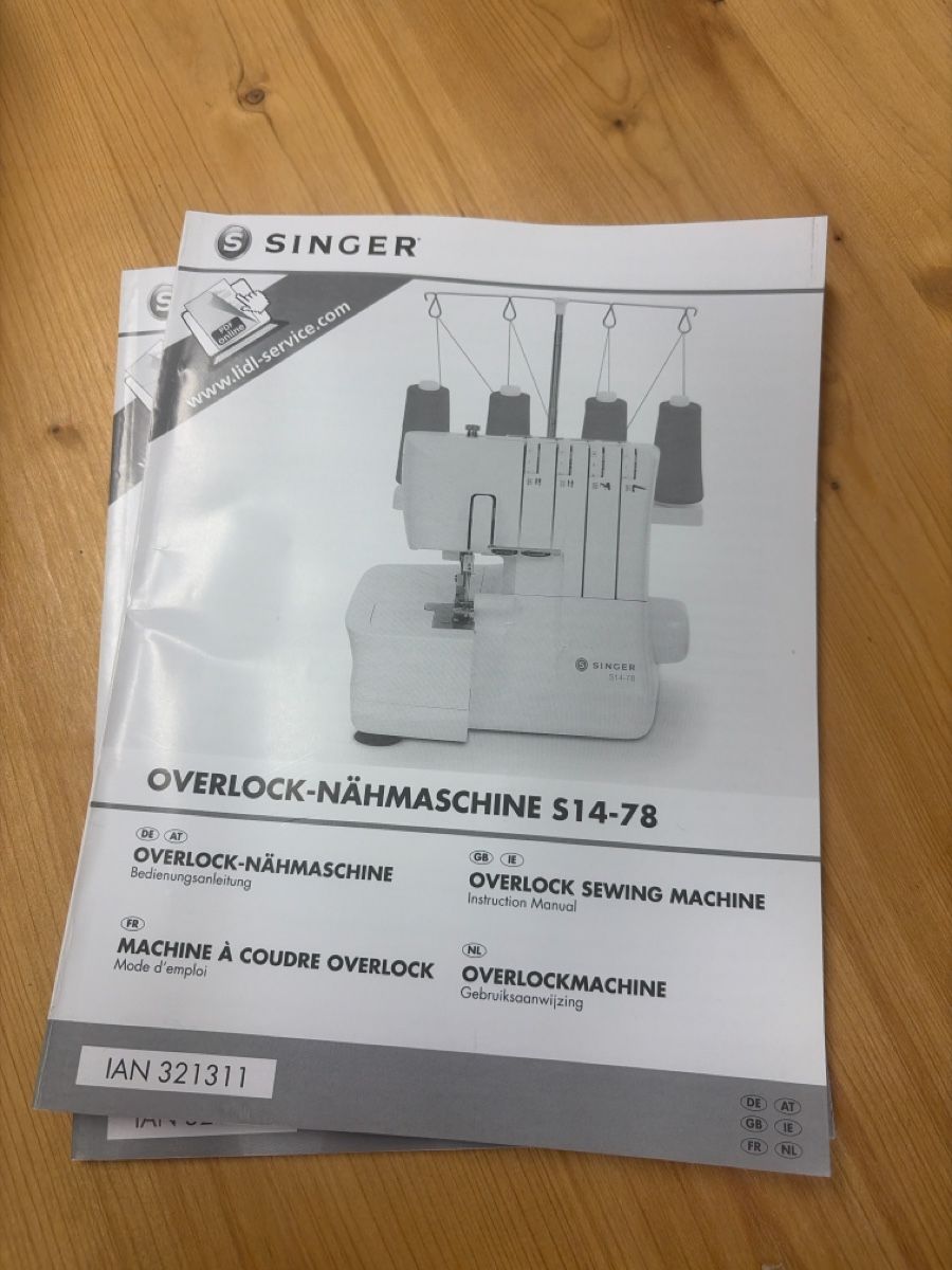 Singer Macchine da cucire: Overlock Singer S14-78 – Usato da Basel venduto da Wotan 5