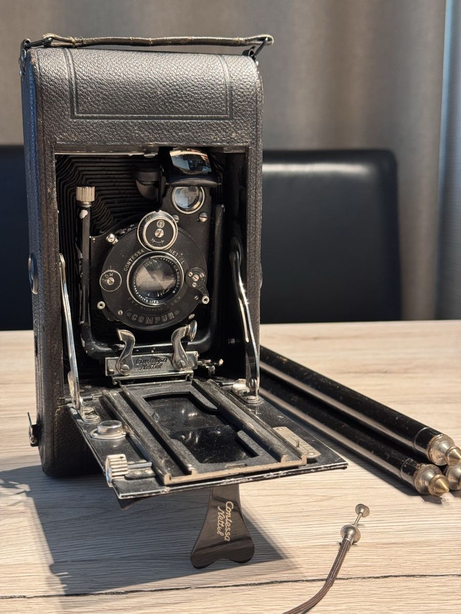 Zeiss Fotocamera: Antike Contessa-Nettel Faltkamera  – Usato da Burgdorf venduto da sta_9dkm 6