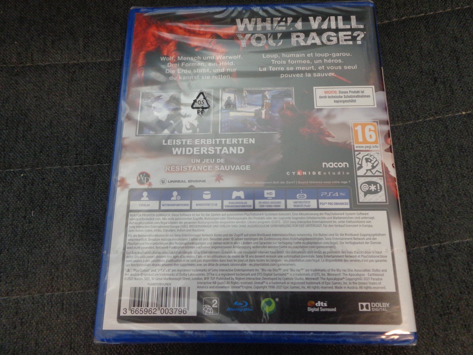 Giochi: Werewolf - The Apocalypse Earthblood PS4 NEUWARE – Nuovo e nell'imballaggio originale da Olten venduto da Disc-Ausverkauf 1