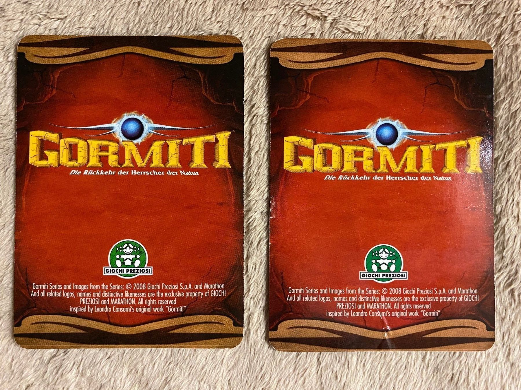 Giochi: Gormiti Sammel Action Karten – Usato da Kastanienbaum venduto da Muenchnerkindl1 1