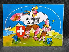 Greetings from Switzerland!