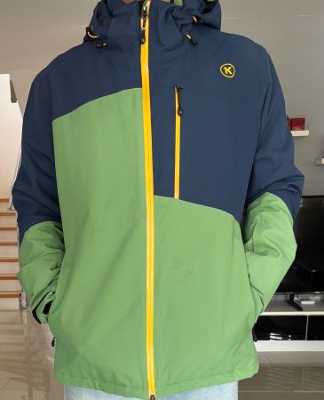 Skijacke Ktec Thermore grüne blau Grosse M gebraucht