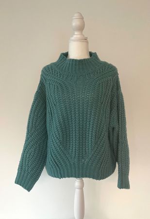 Kuscheliger Kaschmir Pullover Hemisphere Türkis Gr.S NEU
