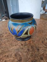 Vase  Gouda en céramique décoré style art déco 
