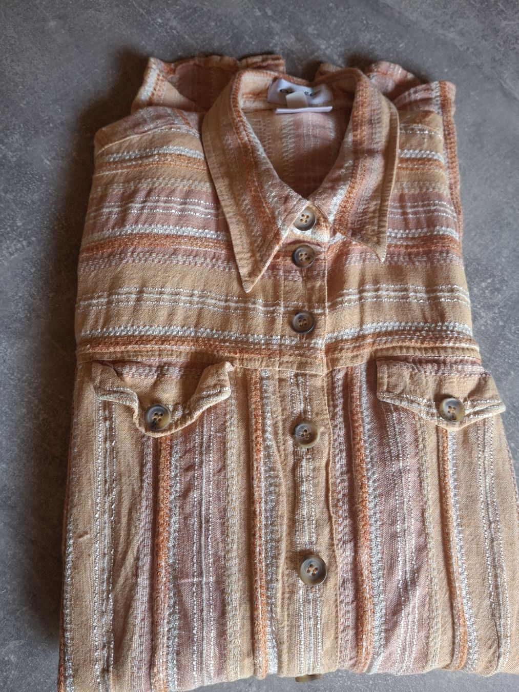 Camicette: Chemise marque Amalfi  taille 42 60% lin – Usato da Villiers venduto da san_jn5w 8