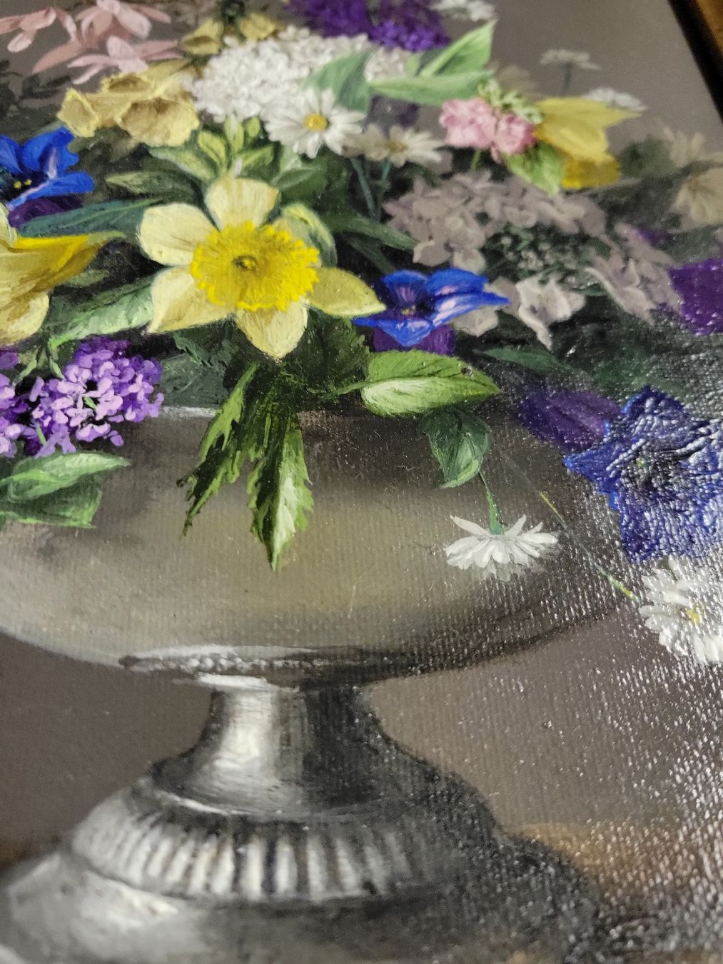 Dipinti: MALFROY  TABLEAU "BOUQUET DE FLEURS " – Usato da Bernex venduto da Dariafr 2