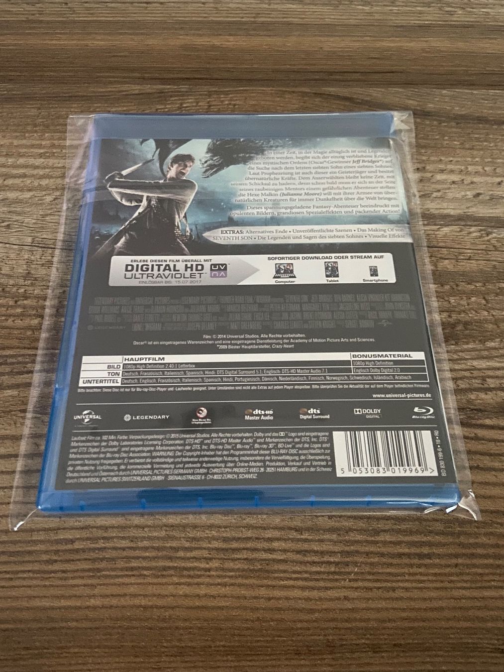 Tutti i DVDs: Seventh Son Blu-ray in Top Zustand! – Usato da Hasle LU venduto da P89erni01 1