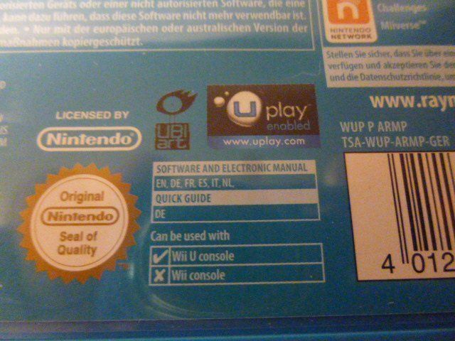 Nintendo Giochi: Rayman Legends Nintendo Wii U – Usato da Pambio Noranco venduto da Pol69 3