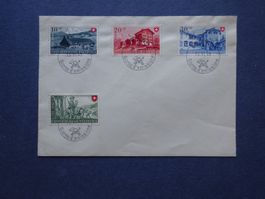1948 Pro Juventute FDC BERNA - Adresslos