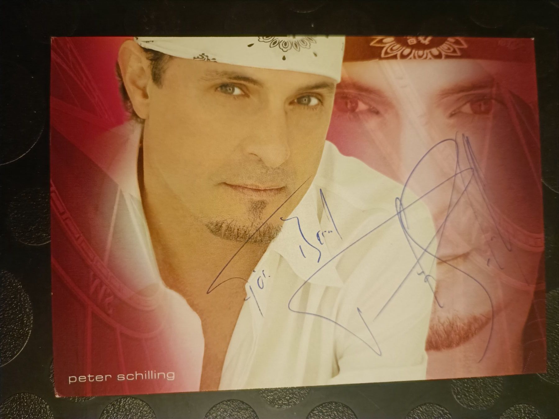 Autografi: Peter Schilling / Major Tom - handsignierte Autogrammkarte – Usato da Menziken venduto da Artographs